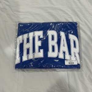THE BAR VARSITY SWEATSHIRT NEW